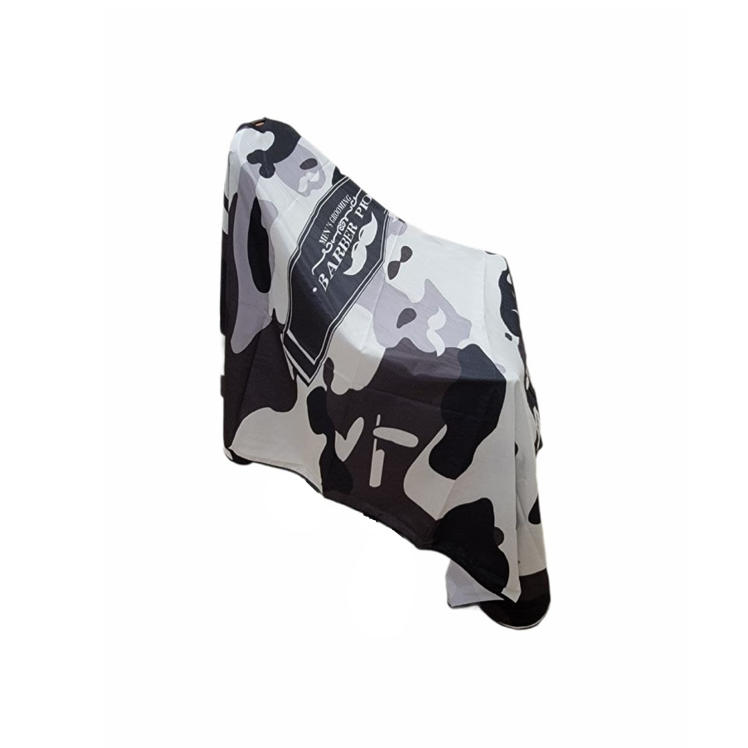 StyleCraft Professional Barber Camo Design Water Resistant Hair Cutting Cape One Size