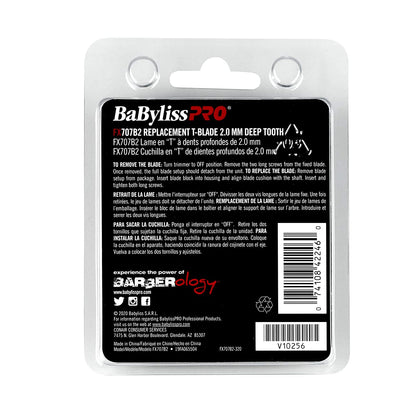 BaByliss PRO Black Graphite 2.0 Trimmer Blade - Deep Tooth