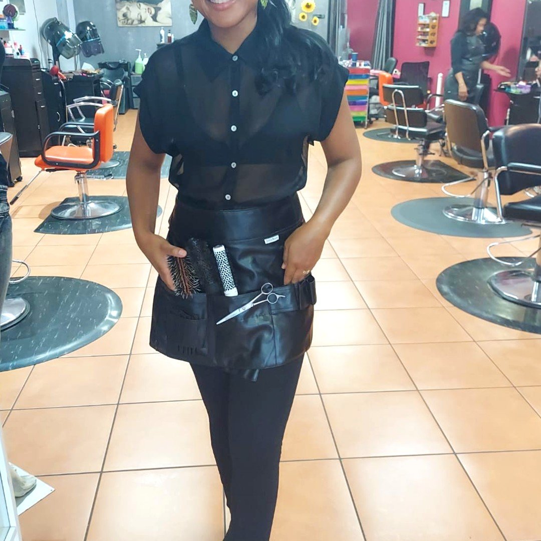Professional Hairdressing Skirt Scissors Holster, Black color