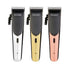 Gamma+ Ergo Magnetic Motor Cordless Clipper Chrome, Gold, and Rose Gold Color. : HCGPMECS 852394008526