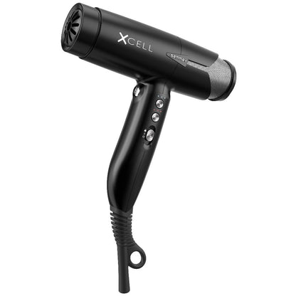Gamma+ Xcell Digital Motor Hair Dryer Matte Black GPXCELL