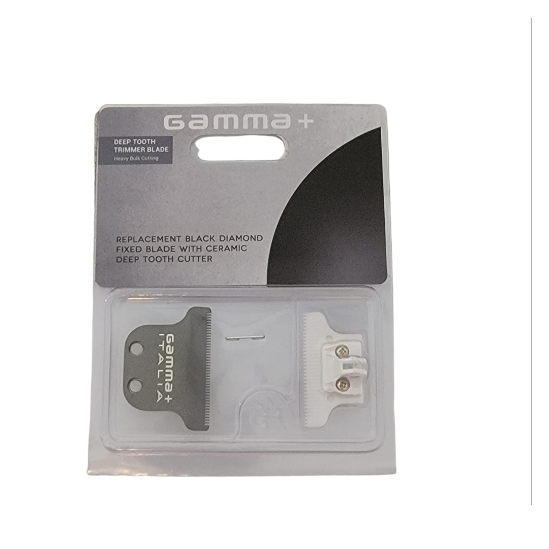 Gamma+ Trimmer DLC fixed blade with Ceramic Deep Tooth Cutter GPAHRBDC