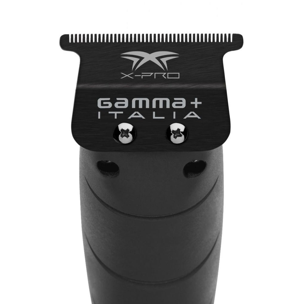 Cuchilla de repuesto ancha para recortadora Gamma+ X-Pro Black Diamond DLC Modelo GP06S