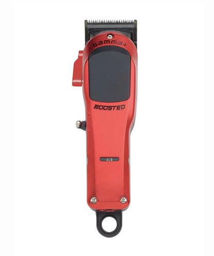 Gamma+ Boosted Super-Torque Modular Cordless Hair Clipper Model GP601M red color body