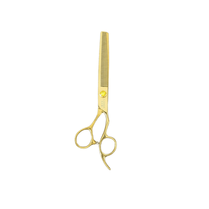 Kashi G-1146LT Professional Thinning Shears 6.5in Gold 46 Teeth