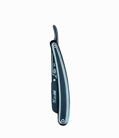 Kashi RB-120EB Cuchilla de Afeitar Recta Profesional para Barbero