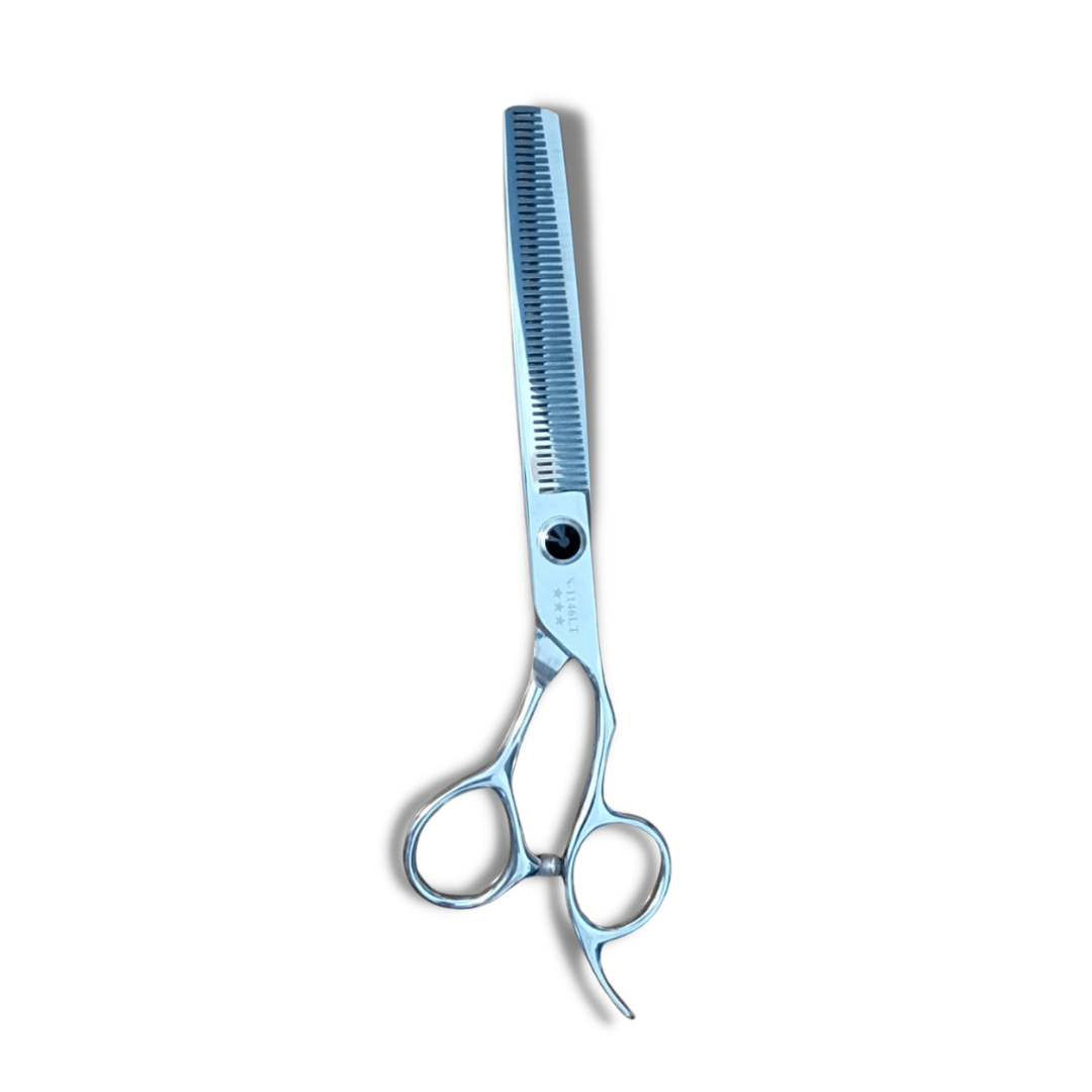 Kashi Shears S-1146TL Professional Hair Thinning scissors, 6.5 inch Silver Color