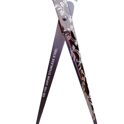 Kashi KB-10E  Professional Cutting Shears , Black Titanium Coated 5.5"