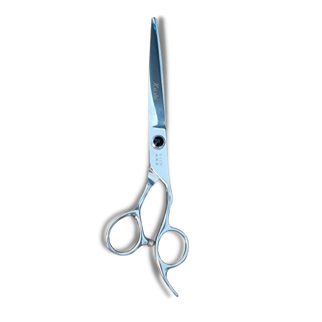 Kashi Shears S-1170 Professional Cutting Scissors Japanese Steel 7 &quot; , Silver color
