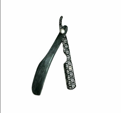 Kashi professional barber shaving Razor Holder Wood handle