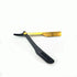 Kashi RB-114G  Straight Edge Barber Razor  black and Gold  Color