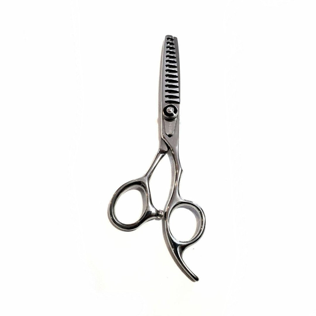 Kashi S-114V, Professional Thinning Shears 12 teeth,  Japanese Stainless  Steel,  6&quot; Silver Color : S-114V