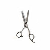 Kashi S-114V, Professional Thinning Shears 12 teeth,  Japanese Stainless  Steel,  6" Silver Color