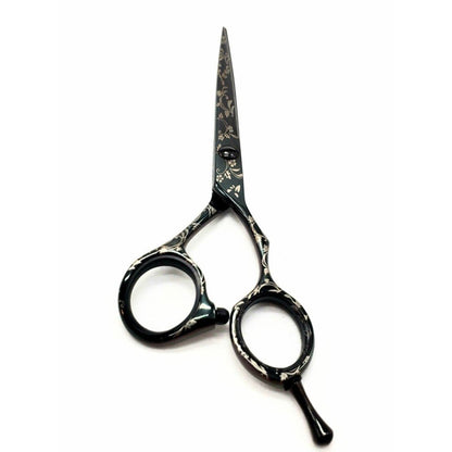 Kashi KB-10E  Professional Cutting Shears , Black Titanium Coated 5.5"