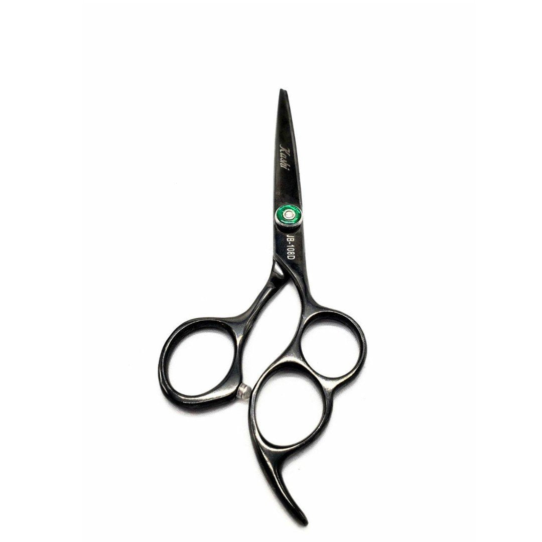 Kashi-JB-108D Shears professional cutting hair scissor, 6 &quot;Stainless Steel Black Color : JB-108D