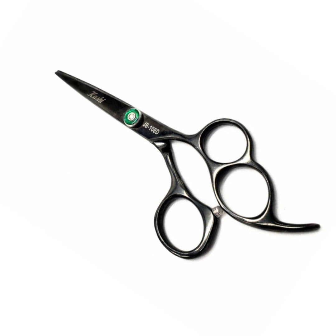 Kashi-JB-108D Shears professional cutting hair scissor, 6 &quot;Stainless Steel Black Color