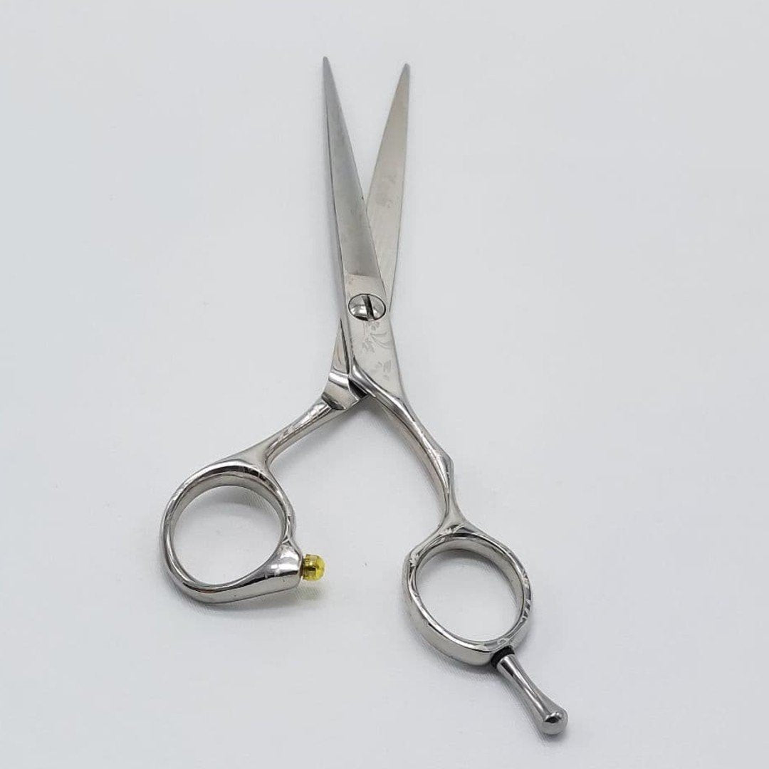 Kashi Shears Professional, K-10D Cutting Shears 6&quot;, Silver color