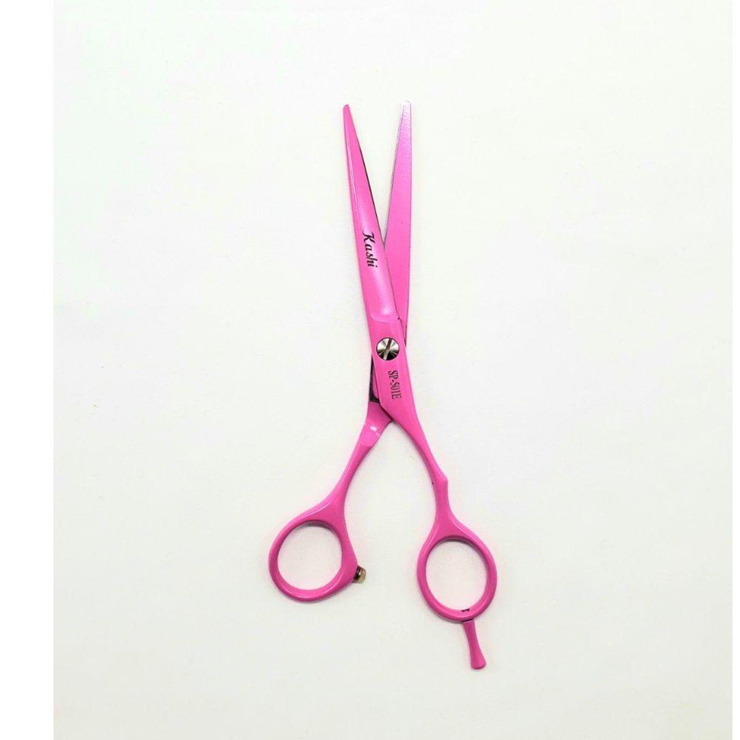 Kashi SP-501E Professional Cutting Hair Shears Pink Color - Stainless Steel 6 "