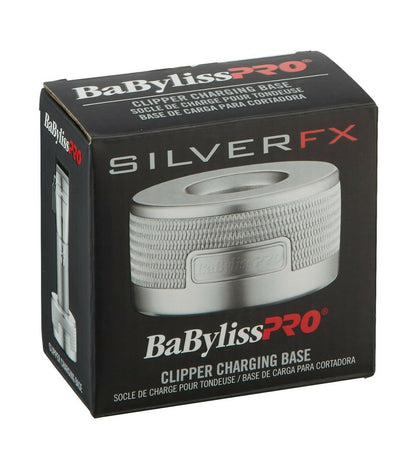 BaByliss PRO Clipper Charging Stand Base Model FX870  box silver