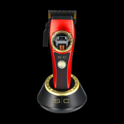 This clipper comes with 3 modular body kits and transparent motor options red color