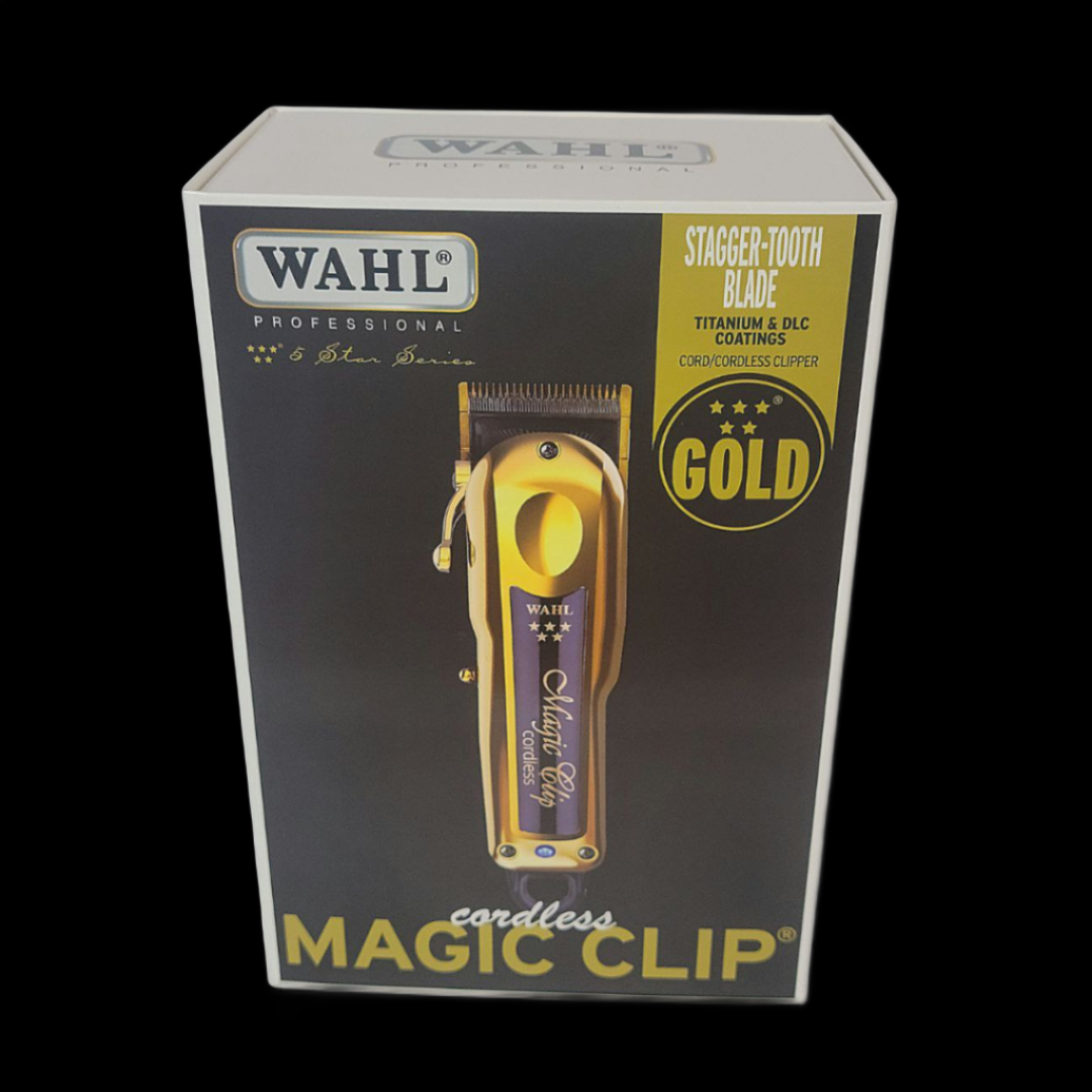 Wahl Professional 5 Star Gold Cordless Magic Clip & Detailer Bundle wi –  BarberNation