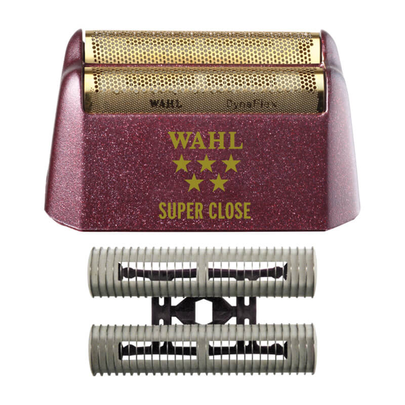 Wahl Professional 5 Star Super Close Shaver/Shaper Replacement Foil &amp; Cutter Bar Assembly - Gold (7031-100)
